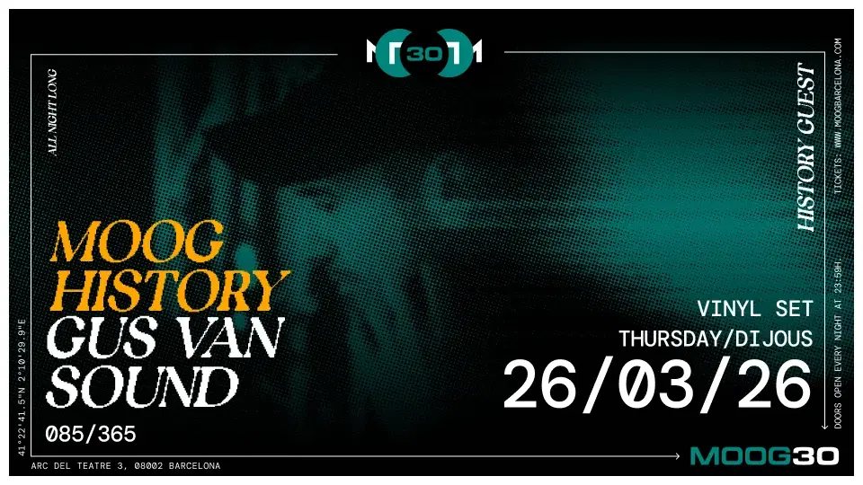 MOOG HISTORY: Gus Van Sound + MEN
