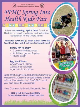 2026 Spring into Health Kids Fair at PIMC