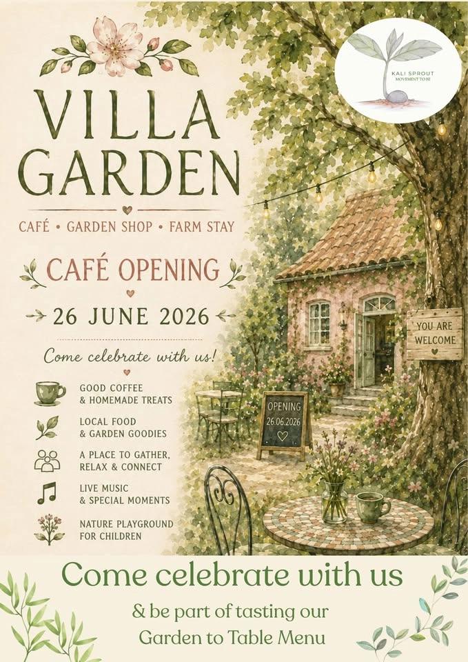 Villa Garden - Café Opening & Summer Celebration