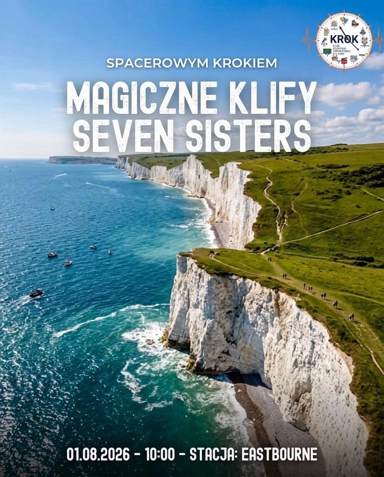Spacerowym KROKiem: Magiczne Klify Seven Sisters