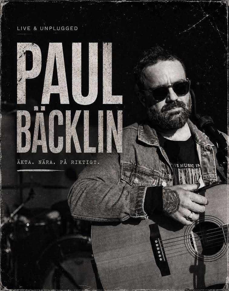 Paul Bäcklin - Live på Saga