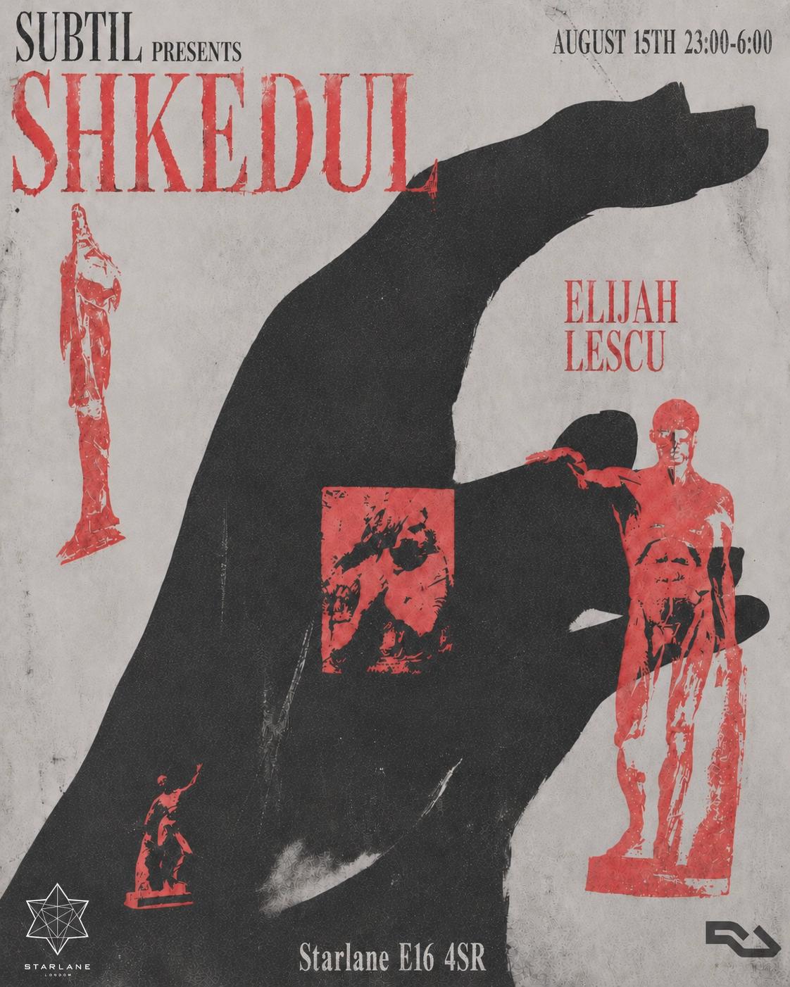 Subtil presents: Shkedul + Residents