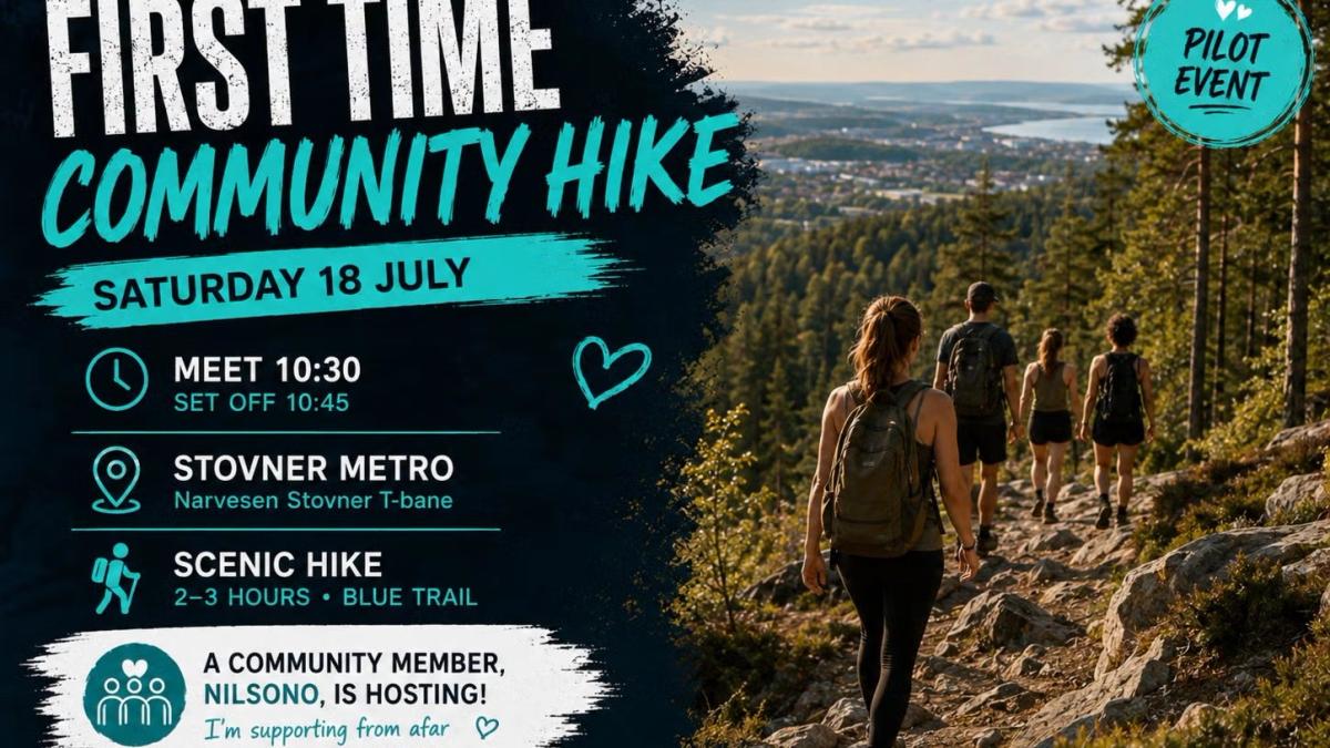Connect through hiking