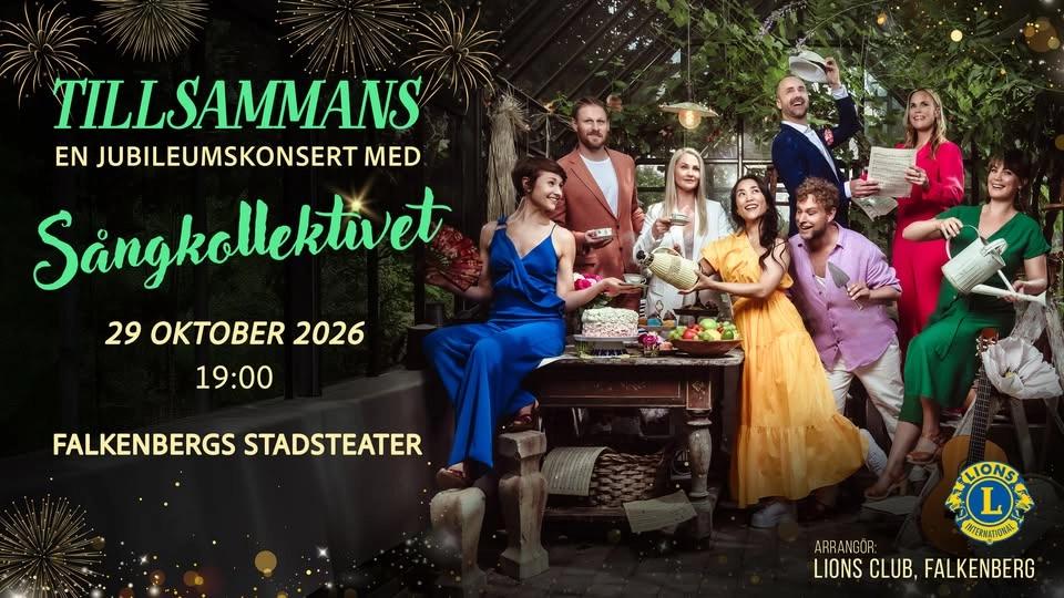 Lions jubileumskonsert med Sångkollektivet