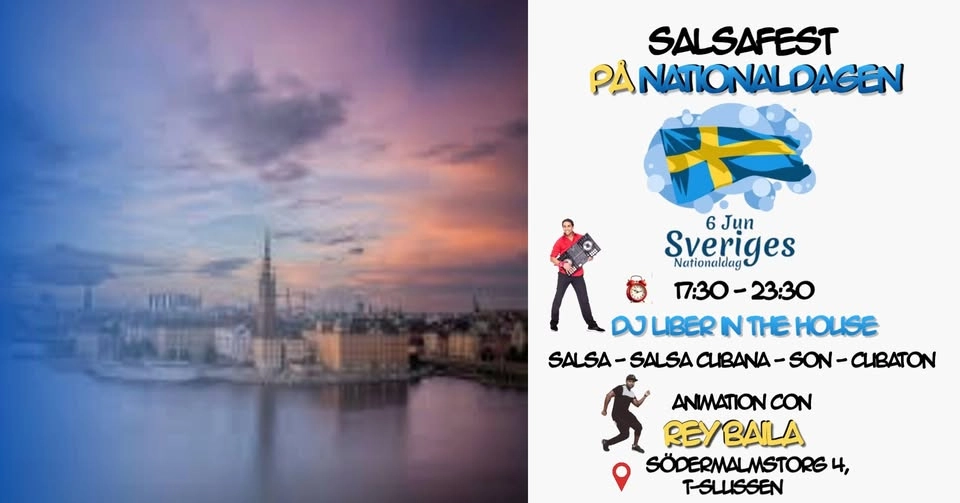 Salsafest på Nationaldagen 🇸🇪💃