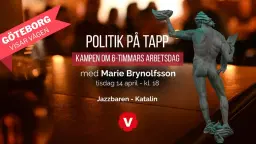 Politik på tapp med Marie Brynolfsson