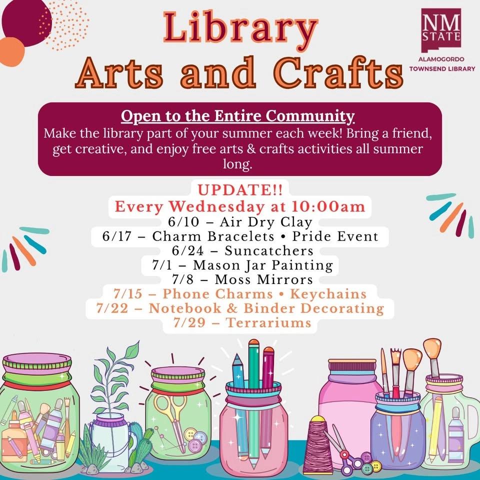Townsend Library Arts and Crafts