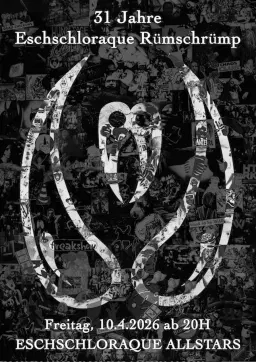 Eschschloraque Rümschrümp – oder: Die Kunst des Alterns. 31 Jahre Künstlerclub