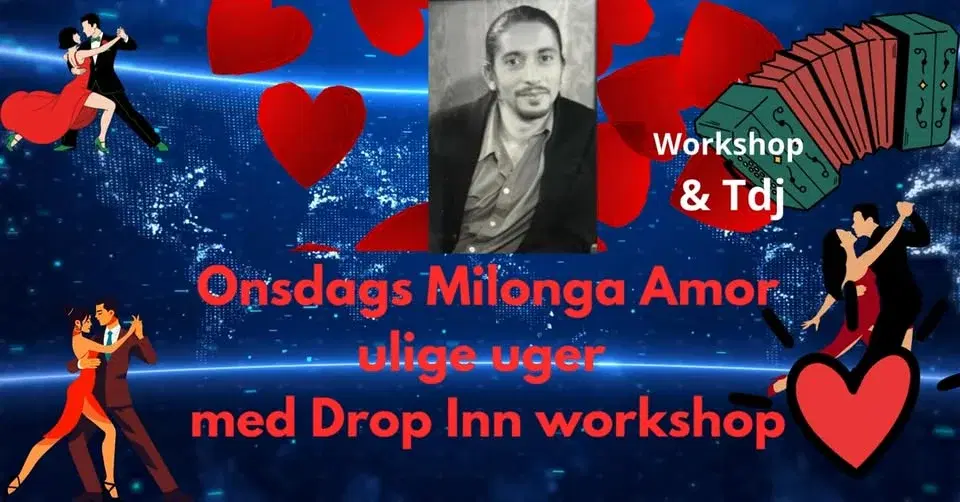 Onsdags Milonga Amor med Aldo Velasquez