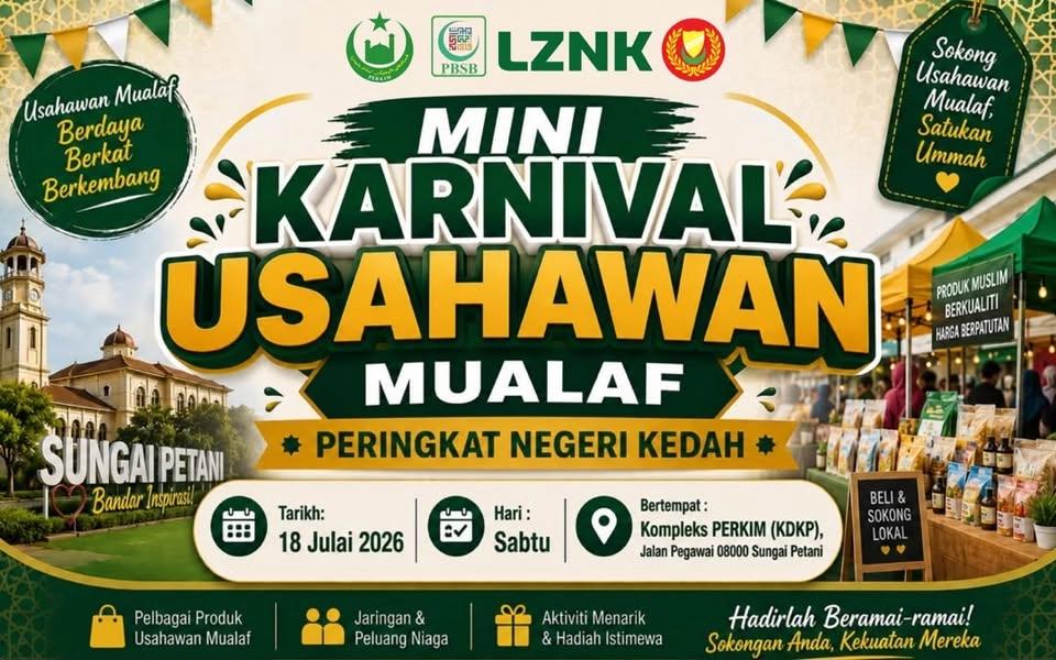 KARNIVAL USAHAWAN MUALAF PERINGKAT NEGERI KEDAH