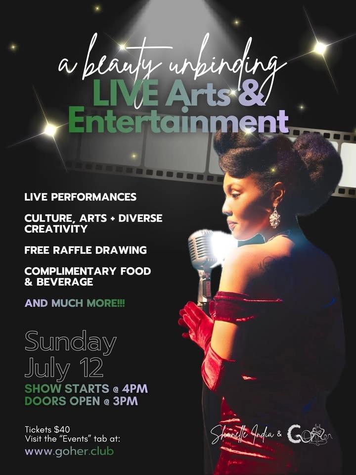 A beauty unbinding: LIVE Arts & Entertainment Showcase