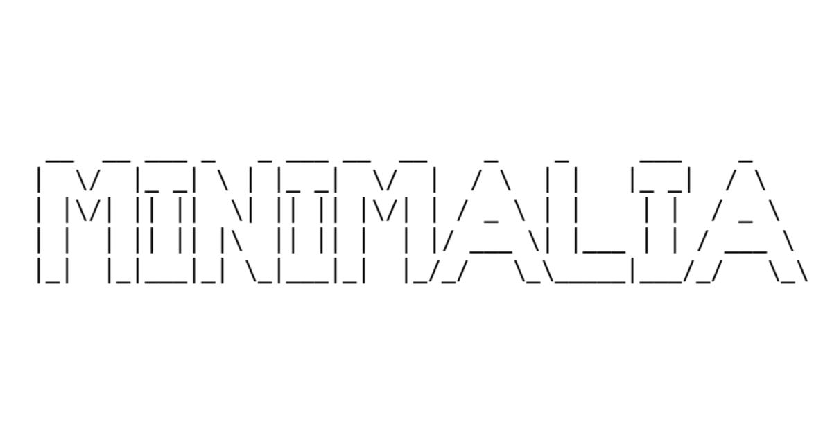 MINIMALIA #1