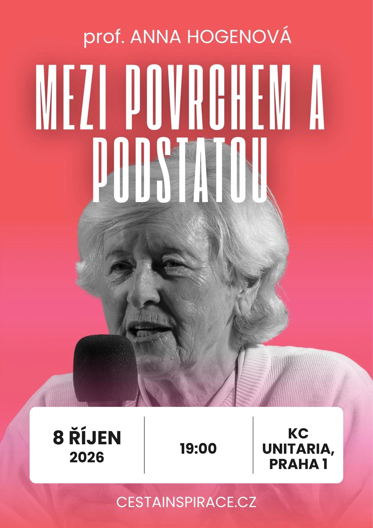 Mezi povrchem a podstatou - prof. Anna Hogenová