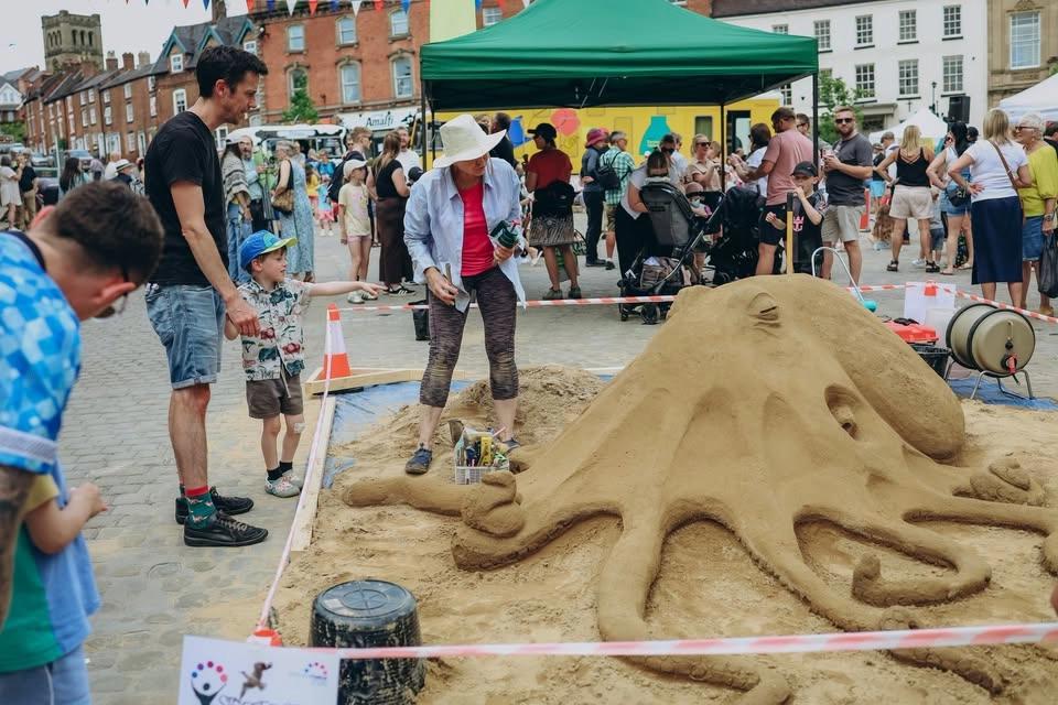 Seaside Sand Sculpture