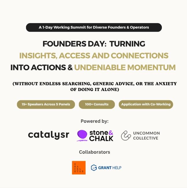 Founders Day: Turning Insights, Access & Connection into Undeniable Momentum in 2026
