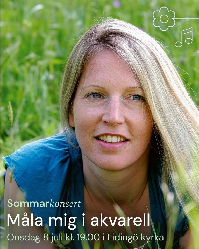 Sommarkonsert: Måla mig i akvarell