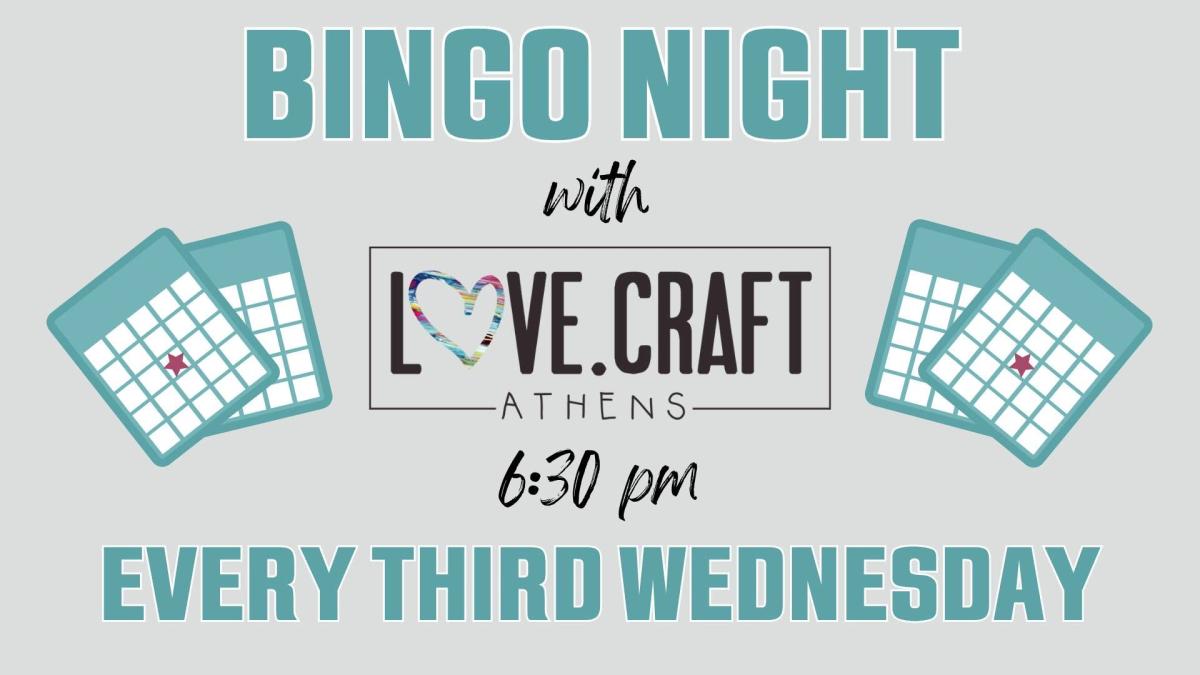 Bingo Night with Love.Craft Athens