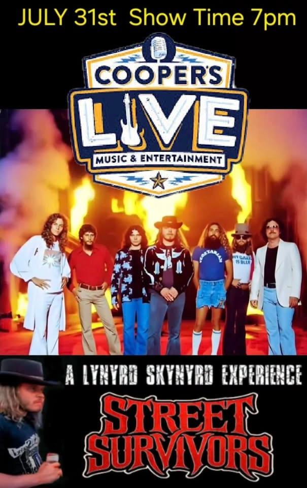 Street Survivors Live At Cooper's Riverview