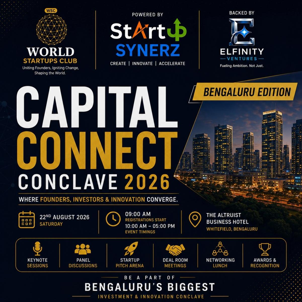 Capital Connect Conclave 2026 | Bengaluru Edition