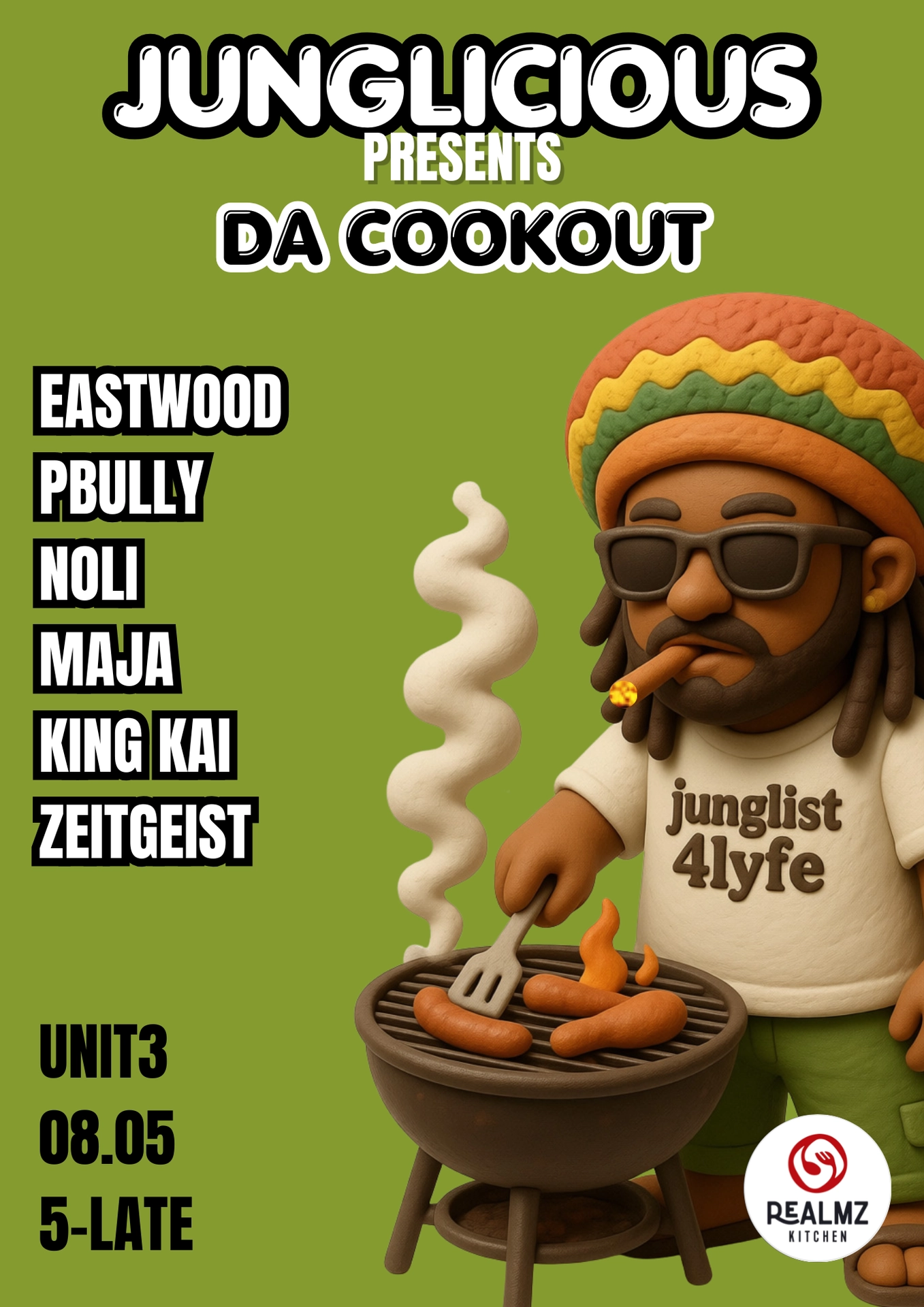 JUNGLICIOUS PRESENTS - 'DA COOKOUT'