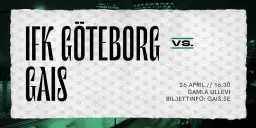 IFK Göteborg - GAIS i Allsvenskan