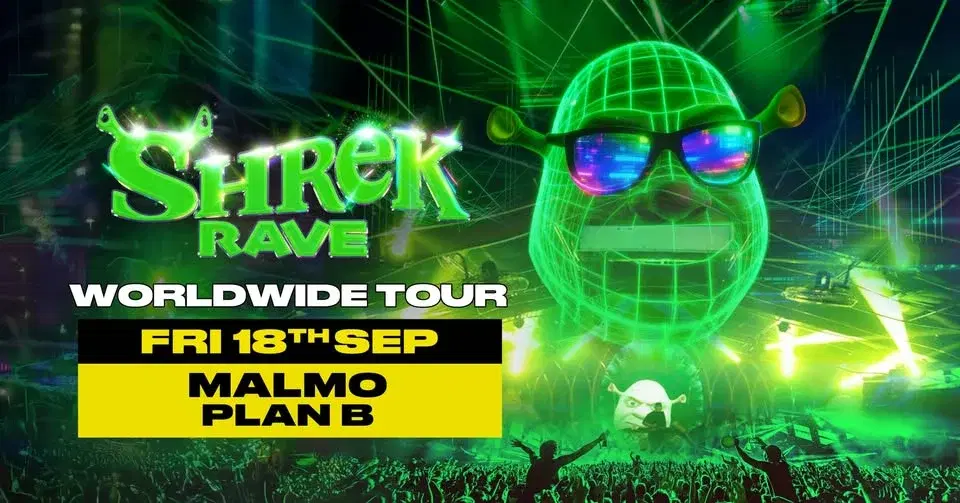 Shrek Rave Is Coming To Malmo!