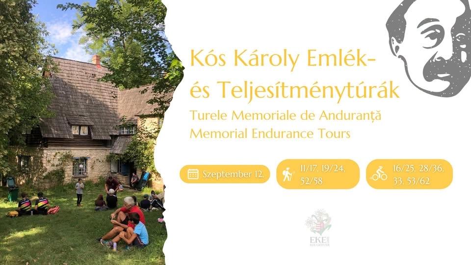 Kós Károly Emlék- és Teljesítménytúrák – 2026