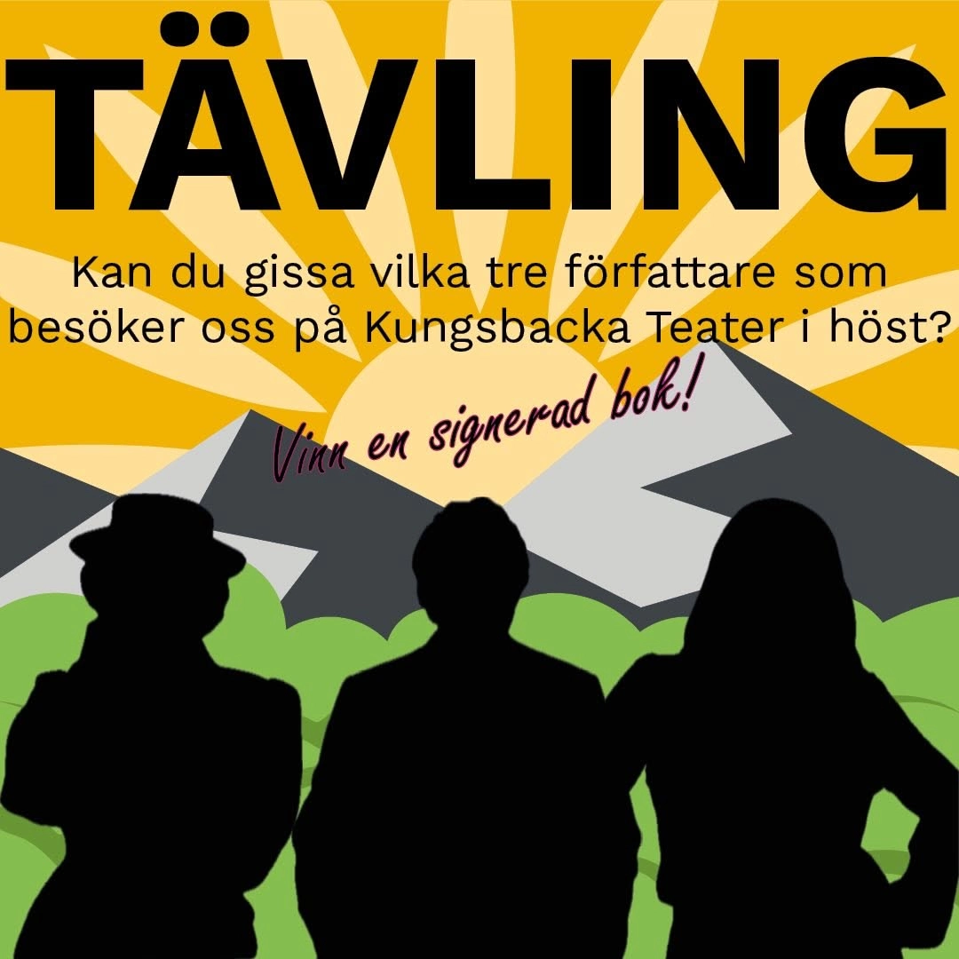 Författarbesök på Kungsbacka Teater