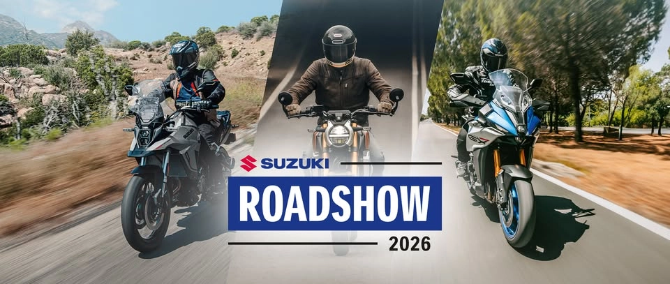 Suzuki Roadshow 2026 - Zweirad Laux
