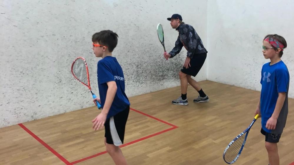 Squash och racketball med Malmö Squash Club