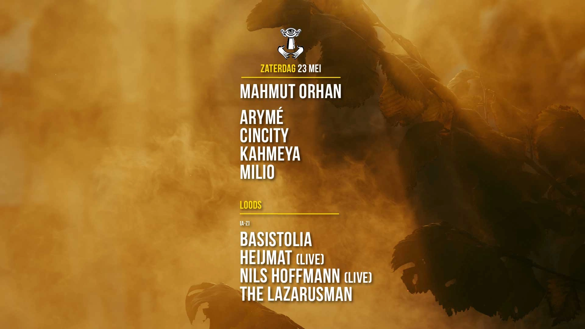 23 MEI - Thuishaven with Mahmut Orhan / ARYMÉ / Cincity SOLD OUT