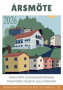Årsmöte Fräntorps Egnahemsförening och Fräntorps Folkets Hus-förening
