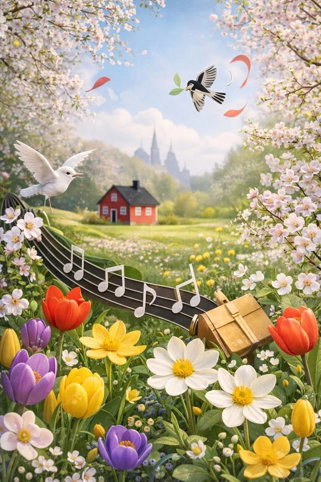 Lunchmusik ”Vårvisor från när och fjärran”