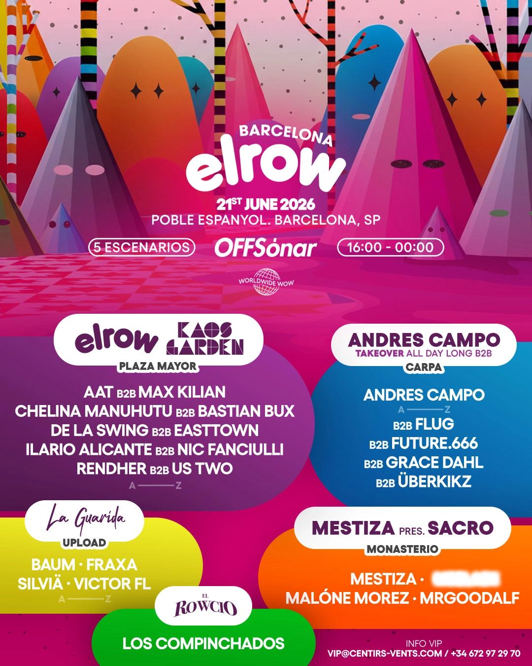 elrow OFFSónar 2026
