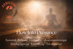 Somatisk Aufguss · Bastu · Breathwork · Meditation · Musik