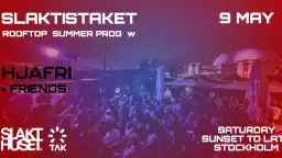 Hjafri & Friends | Rooftop Summer Prog