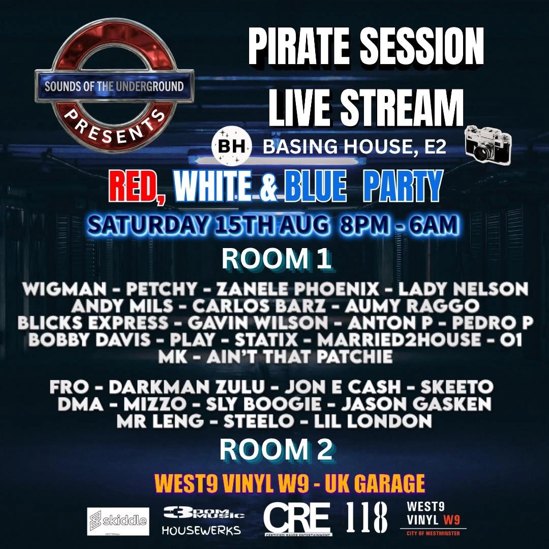 SOUNDS OF THE UNDERGROUND PRESENTS: RED, WHITE & BLUE PARTY