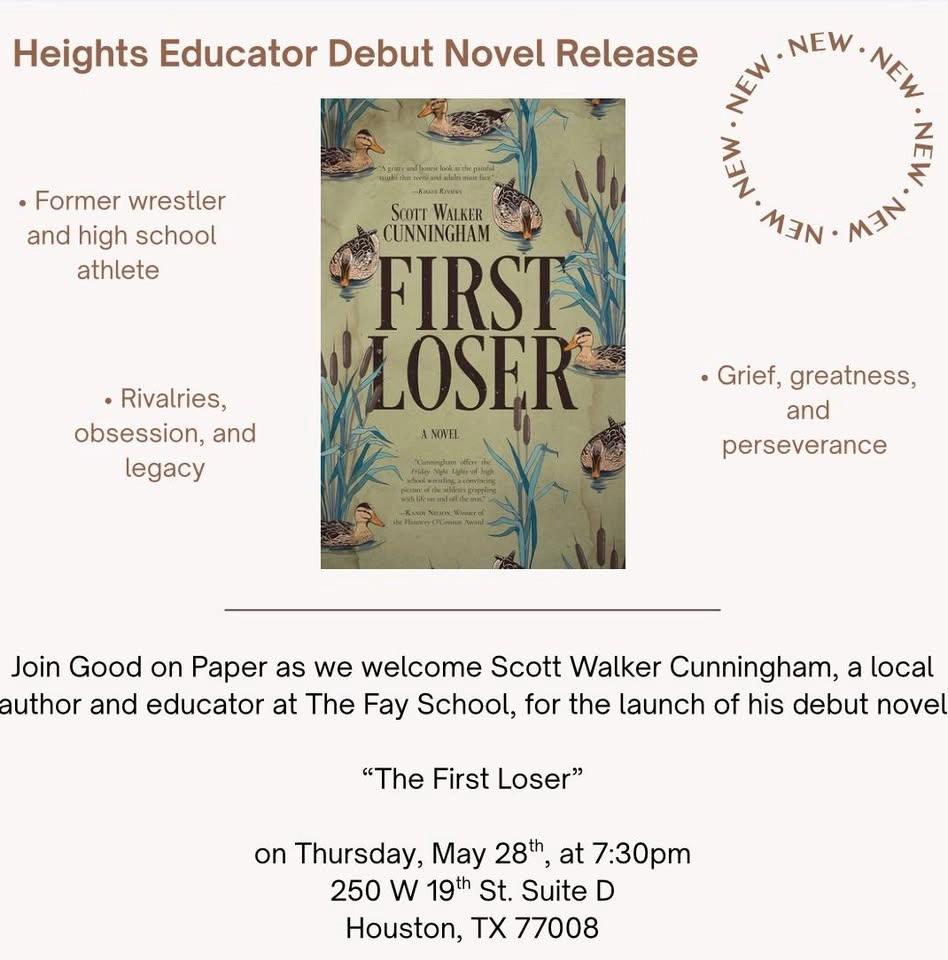 Author Chat with Local Author Scott Walker Cunningham