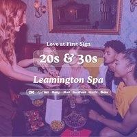 20s & 30s Singles Night @ Hart + Co Leam Spa|Love at First Sign