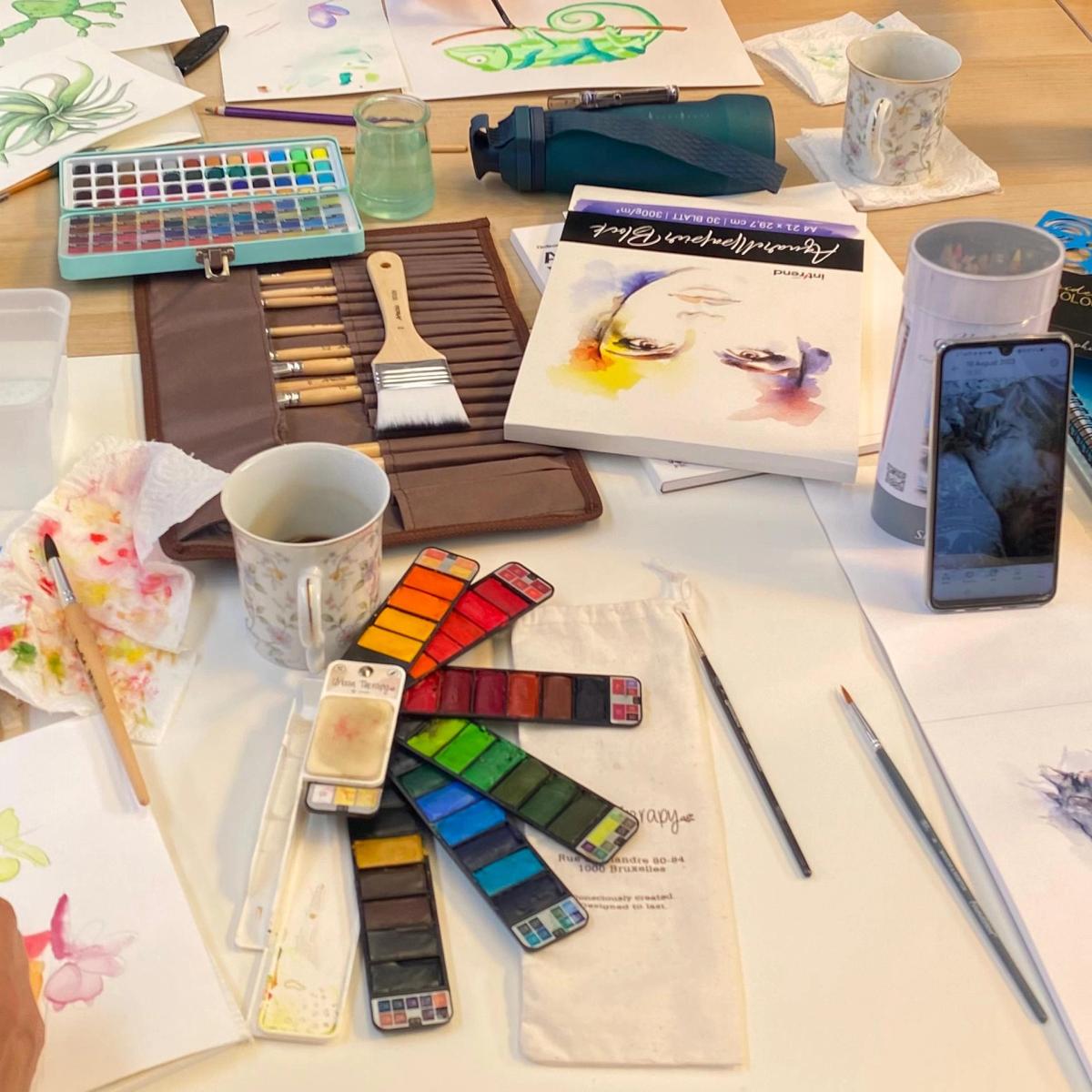 Creative Saturday – June Painting Atelier 🎨