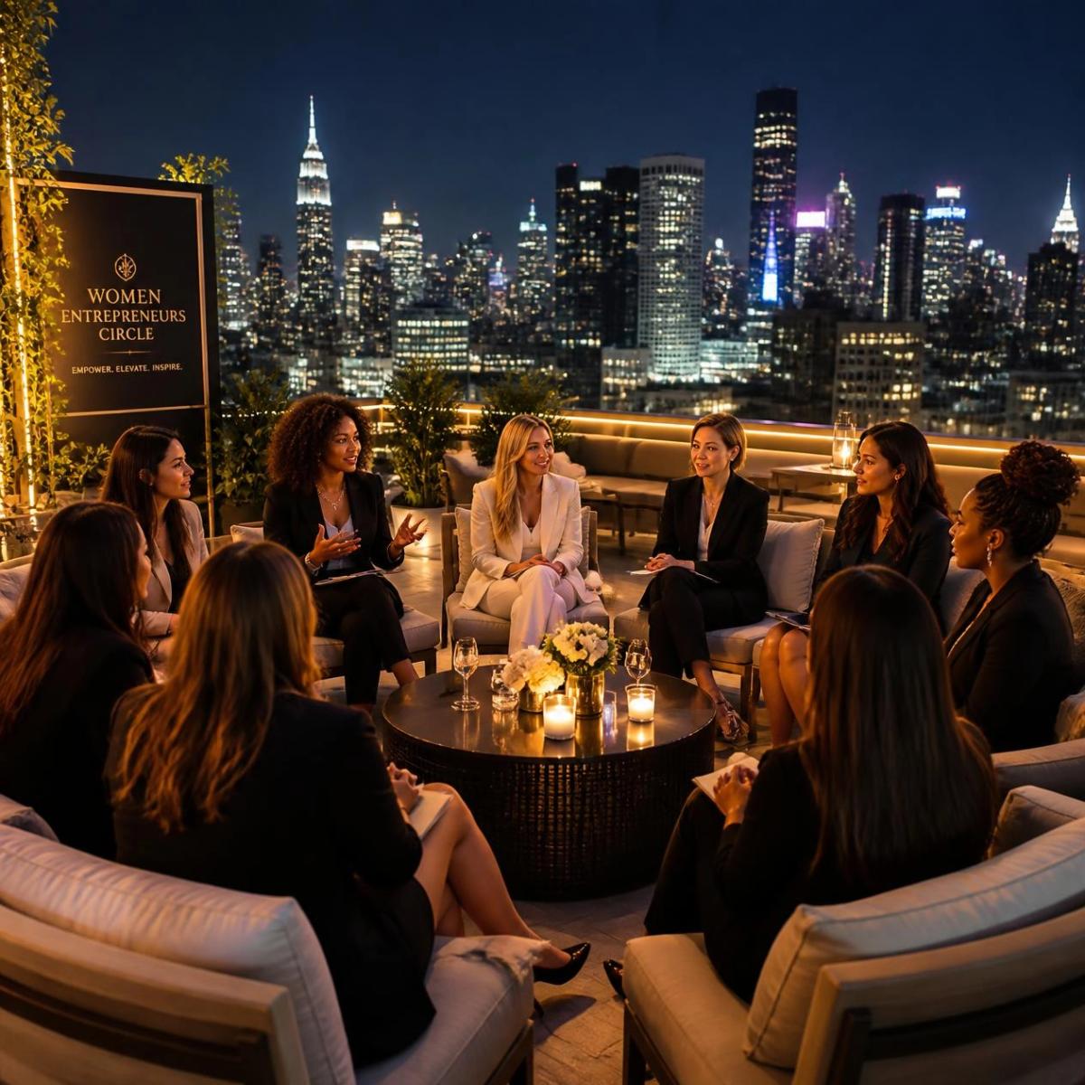 Women Entrepreneurs Circle - FiDi Rooftop Social