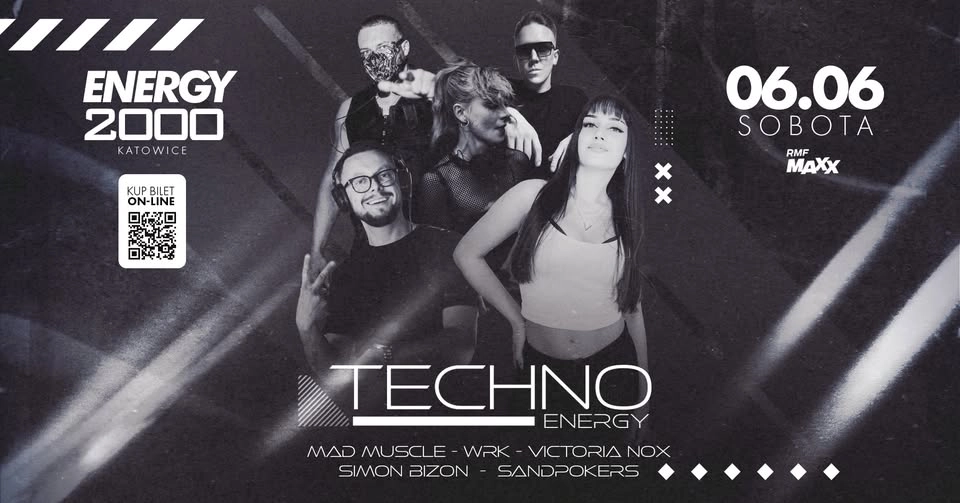 TECHNO ENERGY ★ MAD MUSCLE, WRK, SANDPOKERS, SIMON BIZON, VICTORIA NOX