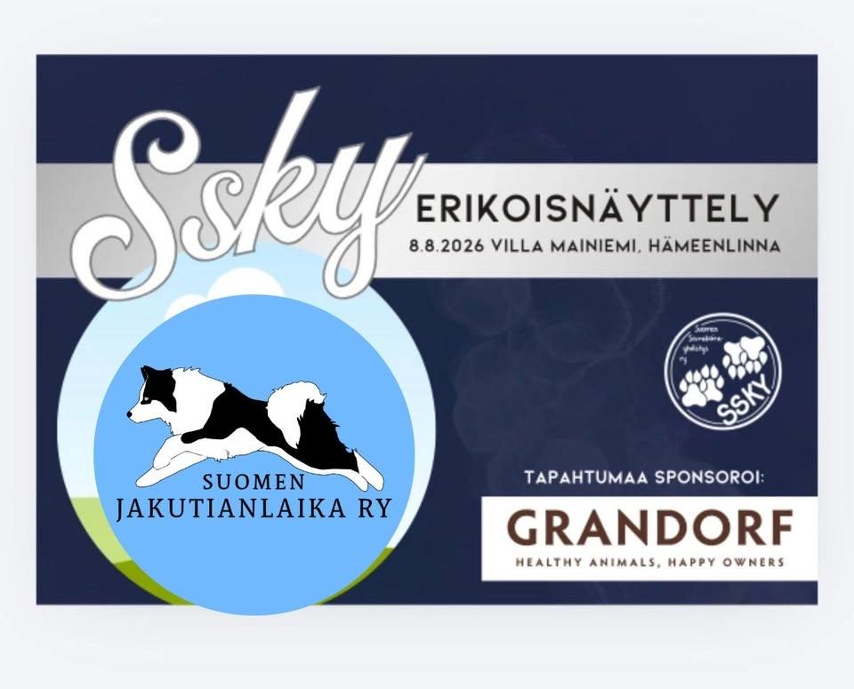 SSKY Erikoisnäyttely 2026: Jakutianlaika