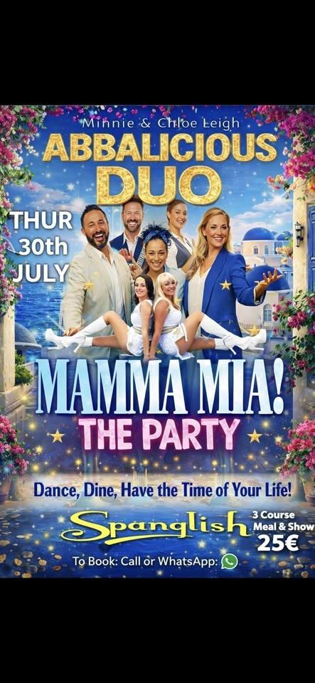 Mamma mia the party with Abbalicious