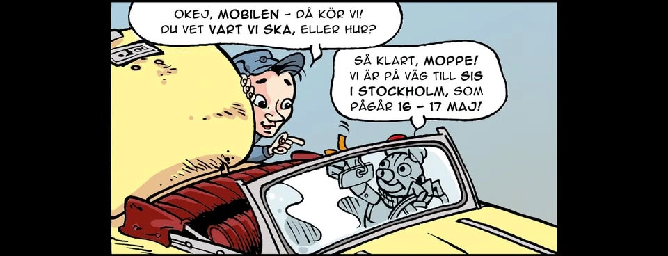 Moppe & Mobilen på SiS