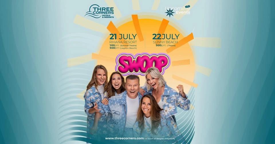 A Night with Swoop at Three Corners Sunny Beach Resort