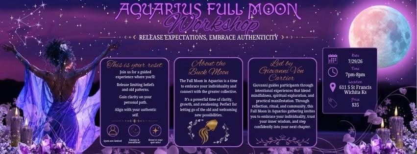 Aquarius Full Moon Workshop