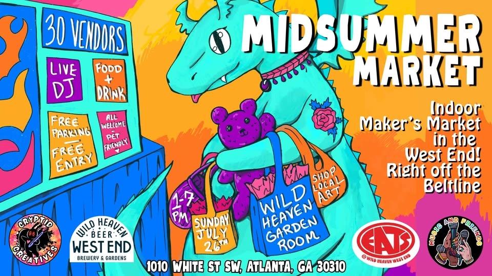Midsummer Market at Wild Heaven West End!