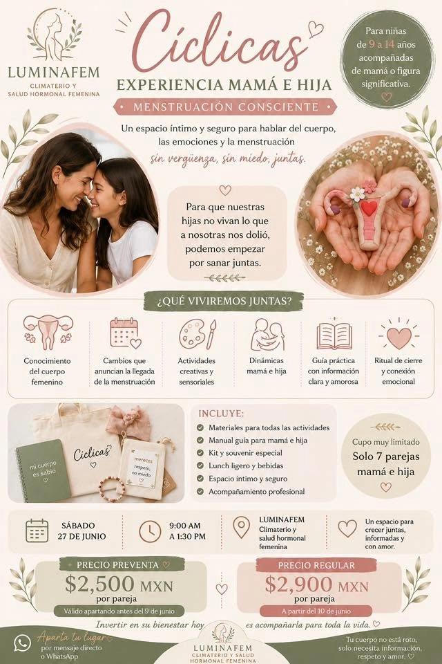 🌸Cíclicas mamá e hija 🌸