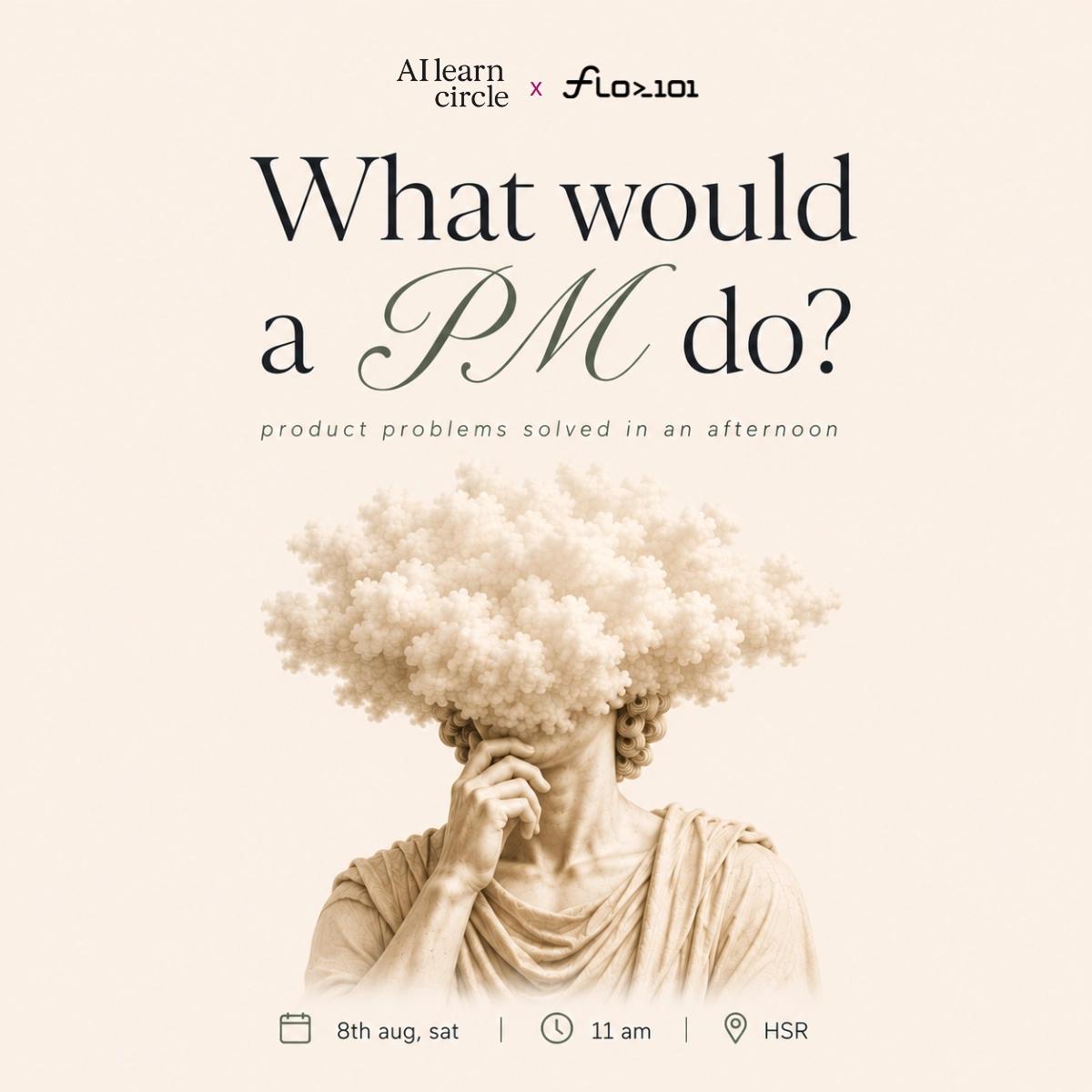 "What would a PM do?" - A PM Sprint